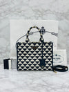 Prada Symbol Jacquard Tote Shoulder Bag 160707645 [P]