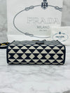 Prada Symbol Jacquard Tote Shoulder Bag 160707645 [P]