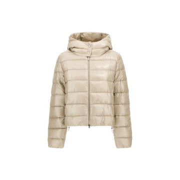 Herno Ultra-Light Nylon Resort Lightweight Padding Jacket Beige 160713948 [P]