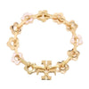 Tory Burch 26 Interlocking Flower Bracelet (180840-700) 157266533 [P]