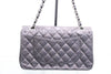 CHANEL クラシックミディアムラムスキンシルバー金具ショルダーバッグ 160736805 [P]