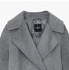 MaxMara Regina Belted Wool Women's Coat 2525016102600 011 149786333 [P]