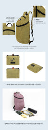 TICKET TO THE MOON Mini Rucksack Premium 15L Sparkling Gold 145173297 [P]