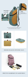 TICKET TO THE MOON Mini-Rucksack 15L Jadegrün Sand 145173299 [P]