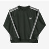 NEEDLES SX405 C-Charcoal Polyester Smooth Track Herren Sweatshirt 160218831 [P]