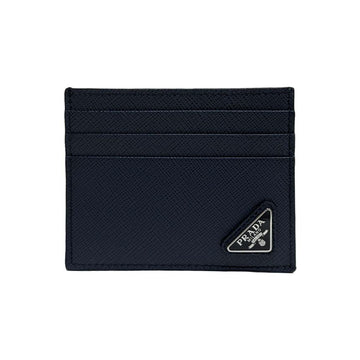PRADA Kartenetui Saffiano 2MC223 Navy Dreieckslogo Offen 160739386 [P]