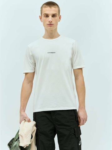 CP Company Jersey Garment Dyed Logo T-Shirt 133020927 [P]