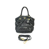 PRADA Nappa Gauffré Schultertasche mit goldener Hardware 160740353 [P]