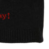 GANNI Grauer Bunny Grafik Strickpullover 153747543 [P]