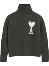AMI Off-White Funnel Neck Sweater 141543726 [P]