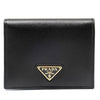 PRADA トライアングルロゴ サフィアーノ 二つ折り財布 142600187 [P]