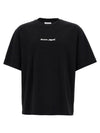 MAISON KITSUNE ロゴラインハンドライティングオーバーサイズTシャツOM00122KJ0119 P199 142645821 [P]