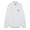 AMI Kettenstich Herz Logo Oxford Hemd 25SS 142785714 [P]