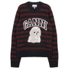 GANNI プードルグラフィックスウィーター K2567-999 143014311 [P]