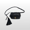 Saint Laurent Black Monogram Matelassé Belt Crossbody Bag 534817 160747144 [P]
