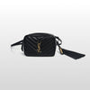 Saint Laurent Black Monogram Matelassé Belt Crossbody Bag 534817 160747144 [P]