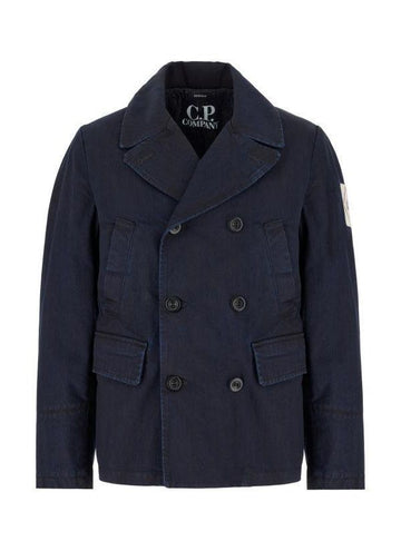 CP Company Plated Denim Peacoat 19CMOW146A 110466W D08 151055689 [P]