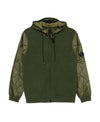 CP COMPANY Gemischte gesteppte Kapuzenstrickjacke 19CMKN062A 006390M 652 151055886 [P]