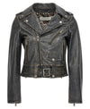 Golden Goose Leather Biker Jacket 151056460 [P]