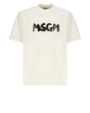 MSGM ブラッシュドロゴTシャツ 3840MM105 257002 02 151062333 [P]