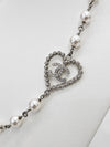 CHANEL Coco Mark Heart Necklace ABF450B 160749128 [P]