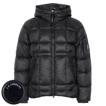 CP COMPANY Dunkler DD-Shell-Hooded Duck Down Jacket 160749278 [P]