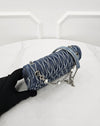 Miu Miu Matelassé Crystal Denim Shoulder Bag 5BP065 160749302 [P]