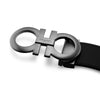 Salvatore Ferragamo Double Gancini Reversible Men's Belt 139811624 [P]