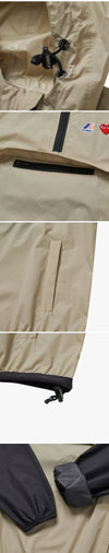 Comme Des Garcons Packable Anorak Jacket Red Heart Patch 149502215 [P]