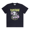 GANNI モンキー ロゴ レディース 半袖Tシャツ 157223358 [P]