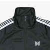 NEEDLES Jacke SX404 C-Charcoal Polyester Smooth Track Herrenjacke 159116461 [P]