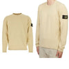 STONE ISLAND Krewnet Baumwollmischpullover Ecru 8015502B0 V0091 160750334 [P]