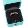 TIFFANY & CO PT950 ミルグレイン コンビ リング 3.5MM 61号 37704-2 160750465 [P]