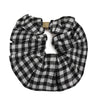GANNI Schwarze karierten Scrunchie 145899787 [P]