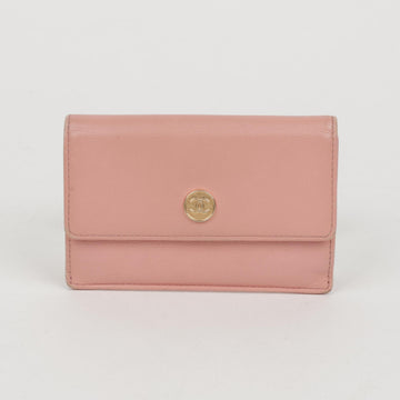 CHANEL Logo Karten Etui Geldbörse A20908 159472200 [P]