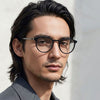 HUGO BOSS BOSS1350F TI7 ラウンドフレーム超軽量眼鏡 68422564 [P]
