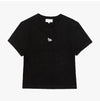 Maison Kitsune Baby Fox Patch Cropped Women's T-Shirt 144569701 [P]