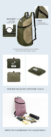 TICKET TO THE MOON Mini Backpack 15L Amigreen Khaki 147196647 [P]