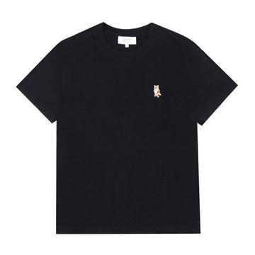 Maison Kitsune Standing Fox Patch Men's Short Sleeve T-Shirt 155989131 [P]