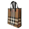 BURBERRY Kanvas-Check kleine Buch-Tote-Tasche 160754814 [P]