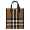BURBERRY Kanvas-Check kleine Buch-Tote-Tasche 160754814 [P]