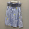 MIU MIU Gestreifte Daisy-Stickerei-Rock (26) 160754969 [P]