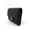 CHANEL Klassische Caviar Kleine Klappen Geldbörse 160755171 [P]