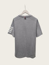 Thom Browne Gray Milano Cotton Short-Sleeve T-Shirt 160755357 [P]