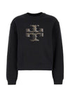 TORY BURCH クリスタル ロゴ スウェットシャツ 163273 001 152200722 [P]