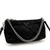 Prada Re-Nylon Quilted Chain Shoulder Bag Crossbody Mini Bag 1BH026 160755446 [P]