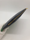 CELINE Zweifarbige Clutch (Grün/Schwarz) 160755890 [P]