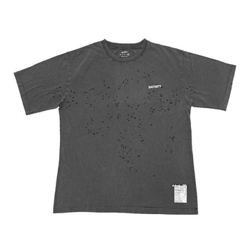 SATISFY Kurzarm T-Shirt Moscheck Aged Black 154025152 [P]
