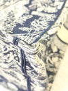 DIOR Tote Bag Large Blue Embroidery (M1286) Zustand B+ 160756026 [P]