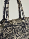DIOR Tote Bag Large Blue Embroidery (M1286) Zustand B+ 160756026 [P]